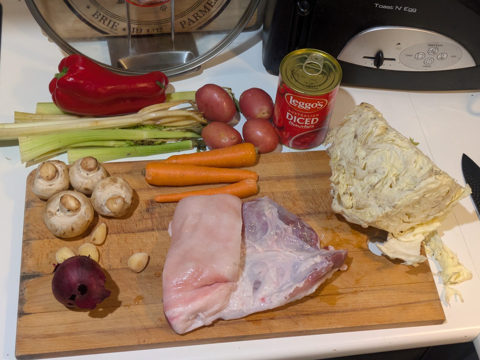 What went into the pot